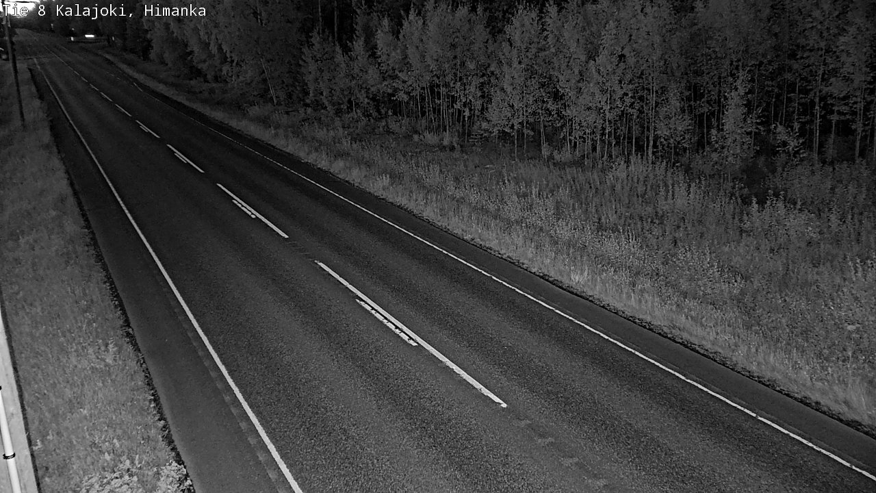 Weather Camera Image Road 8 Kalajoki, Himanka, Kalajoki, Pohjois-Pohjanmaa