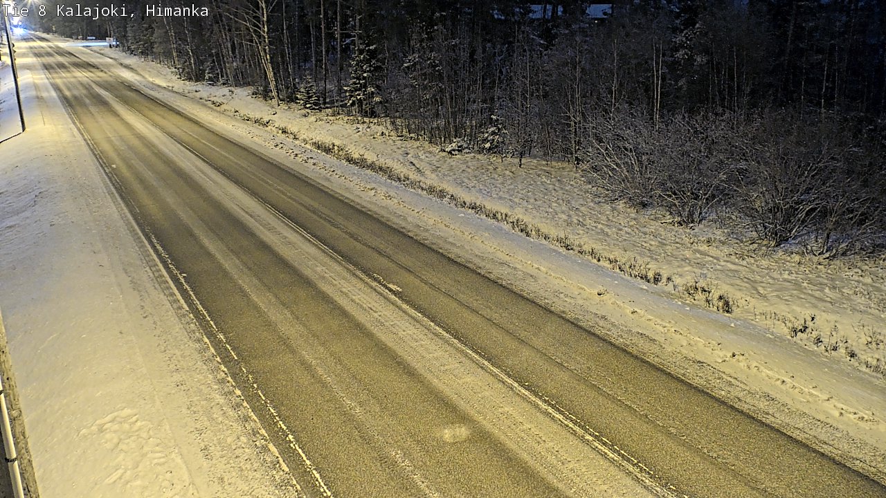 Weather Camera Image Road 8 Kalajoki, Himanka, Kalajoki, Pohjois-Pohjanmaa