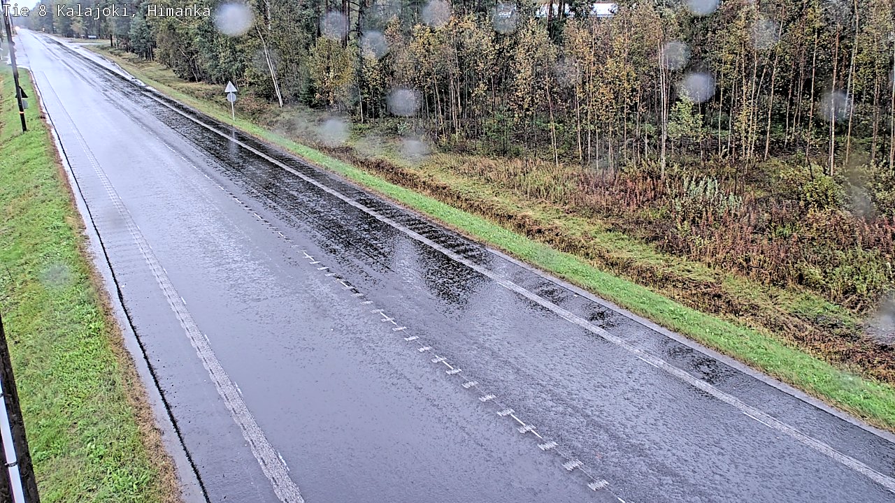 Weather Camera Image Road 8 Kalajoki, Himanka, Kalajoki, Pohjois-Pohjanmaa