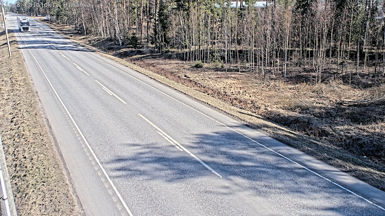 Kelikamerat Kuva Tie 8 Kalajoki, Himanka, Kalajoki, Pohjois-Pohjanmaa