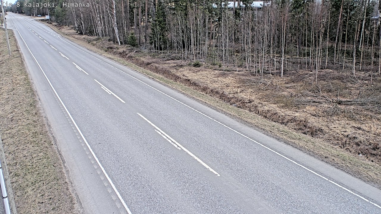 Weather Camera Image Väg 8 Kalajoki, Himango, Kalajoki, Pohjois-Pohjanmaa