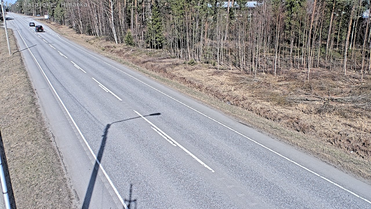 Kelikamerat Kuva Tie 8 Kalajoki, Himanka, Kalajoki, Pohjois-Pohjanmaa
