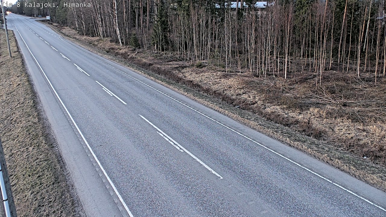Kelikamerat Kuva Tie 8 Kalajoki, Himanka, Kalajoki, Pohjois-Pohjanmaa