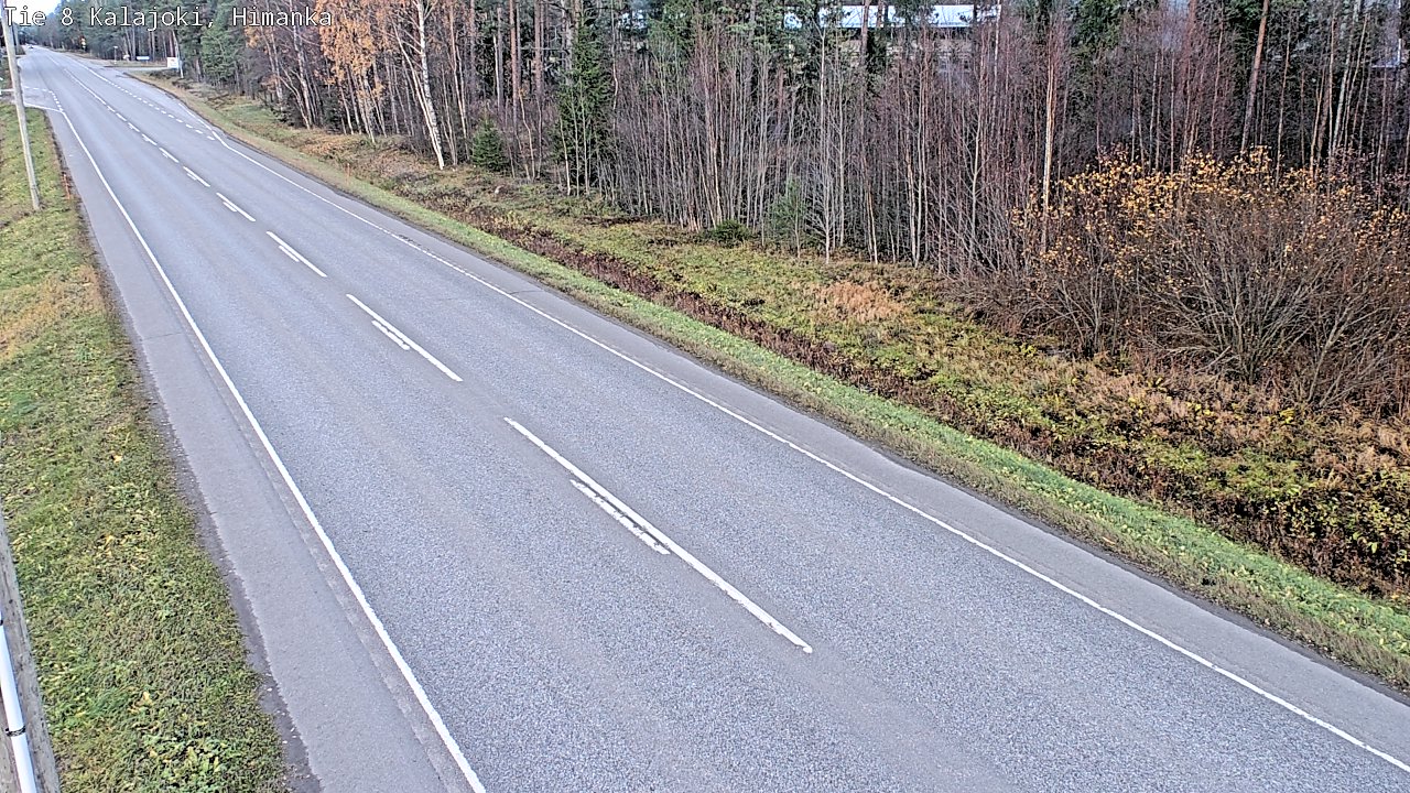 Kelikamerat Kuva Tie 8 Kalajoki, Himanka, Kalajoki, Pohjois-Pohjanmaa