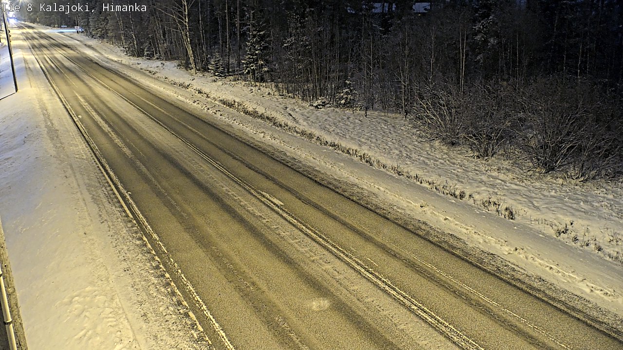 Weather Camera Image Väg 8 Kalajoki, Himango, Kalajoki, Pohjois-Pohjanmaa