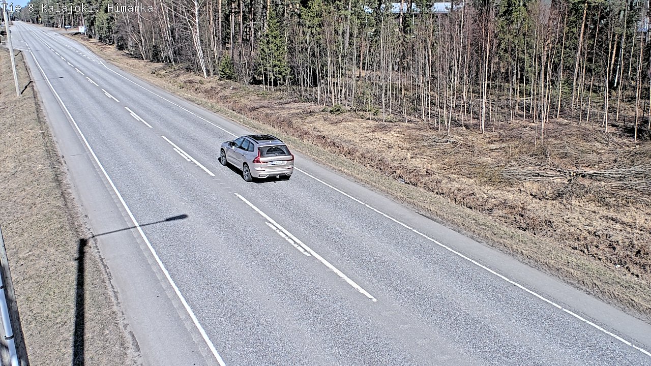 Kelikamerat Kuva Tie 8 Kalajoki, Himanka, Kalajoki, Pohjois-Pohjanmaa