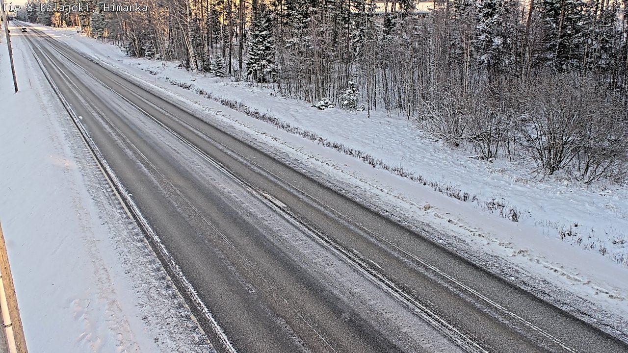Weather Camera Image Väg 8 Kalajoki, Himango, Kalajoki, Pohjois-Pohjanmaa