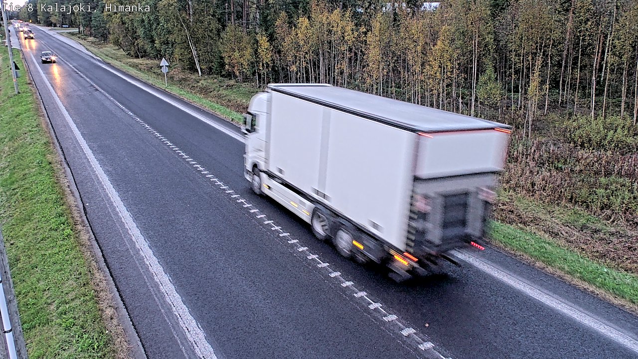 Kelikamerat Kuva Tie 8 Kalajoki, Himanka, Kalajoki, Pohjois-Pohjanmaa