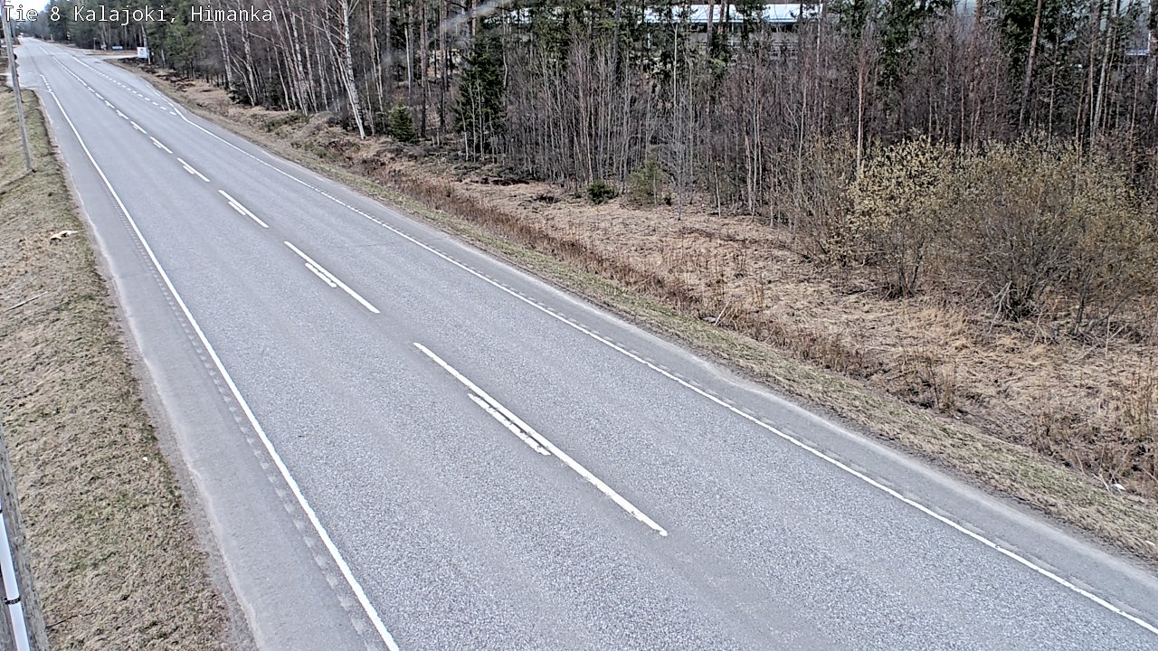 Weather Camera Image Väg 8 Kalajoki, Himango, Kalajoki, Pohjois-Pohjanmaa