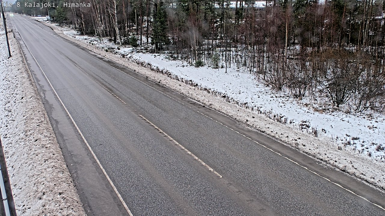 Weather Camera Image Väg 8 Kalajoki, Himango, Kalajoki, Pohjois-Pohjanmaa