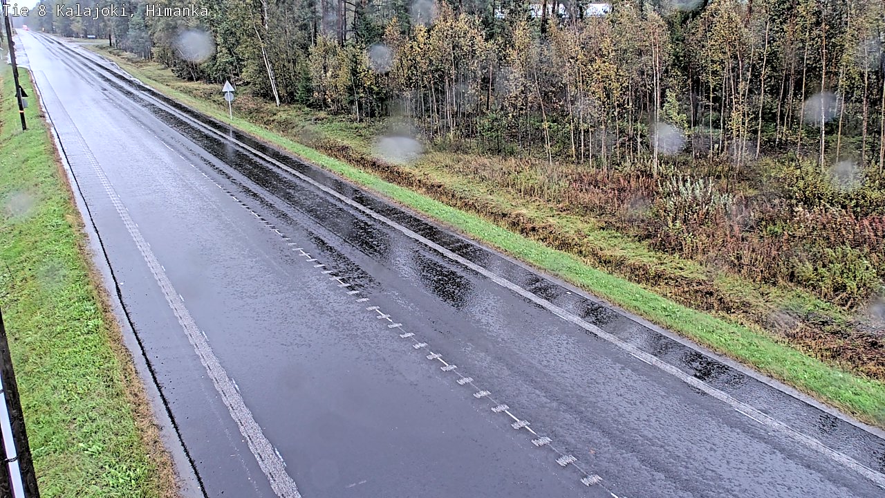 Weather Camera Image Road 8 Kalajoki, Himanka, Kalajoki, Pohjois-Pohjanmaa