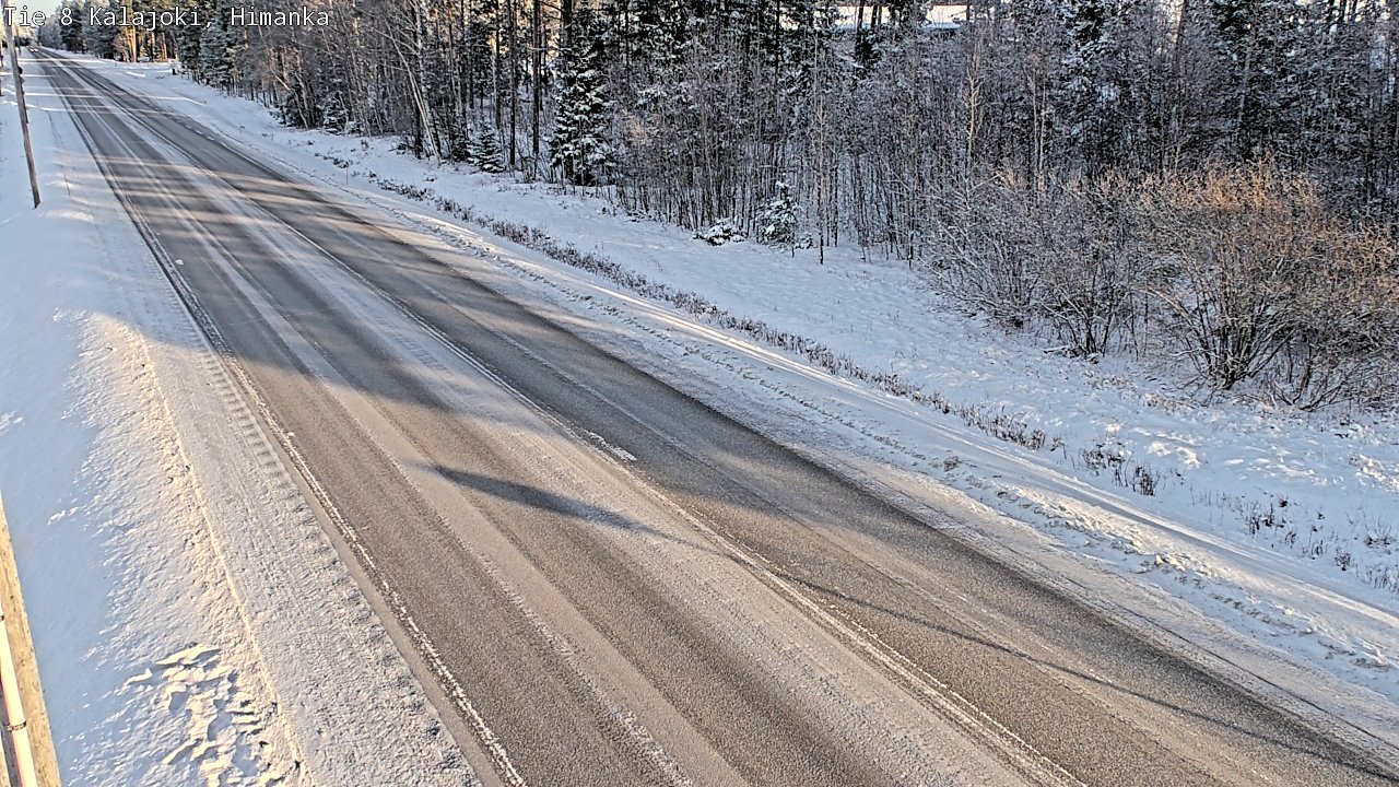 Weather Camera Image Road 8 Kalajoki, Himanka, Kalajoki, Pohjois-Pohjanmaa