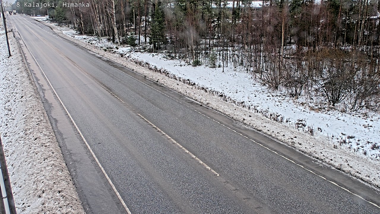Weather Camera Image Väg 8 Kalajoki, Himango, Kalajoki, Pohjois-Pohjanmaa