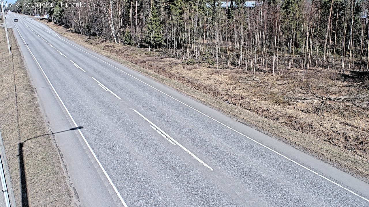 Kelikamerat Kuva Tie 8 Kalajoki, Himanka, Kalajoki, Pohjois-Pohjanmaa