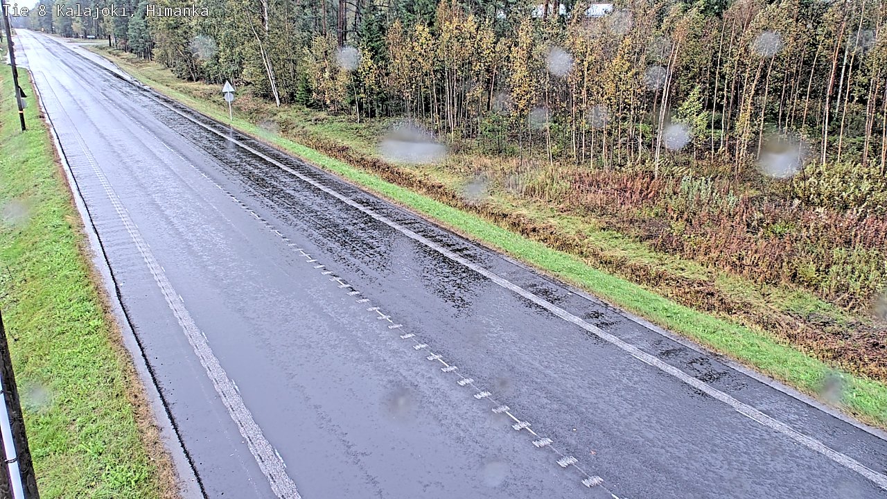 Weather Camera Image Road 8 Kalajoki, Himanka, Kalajoki, Pohjois-Pohjanmaa