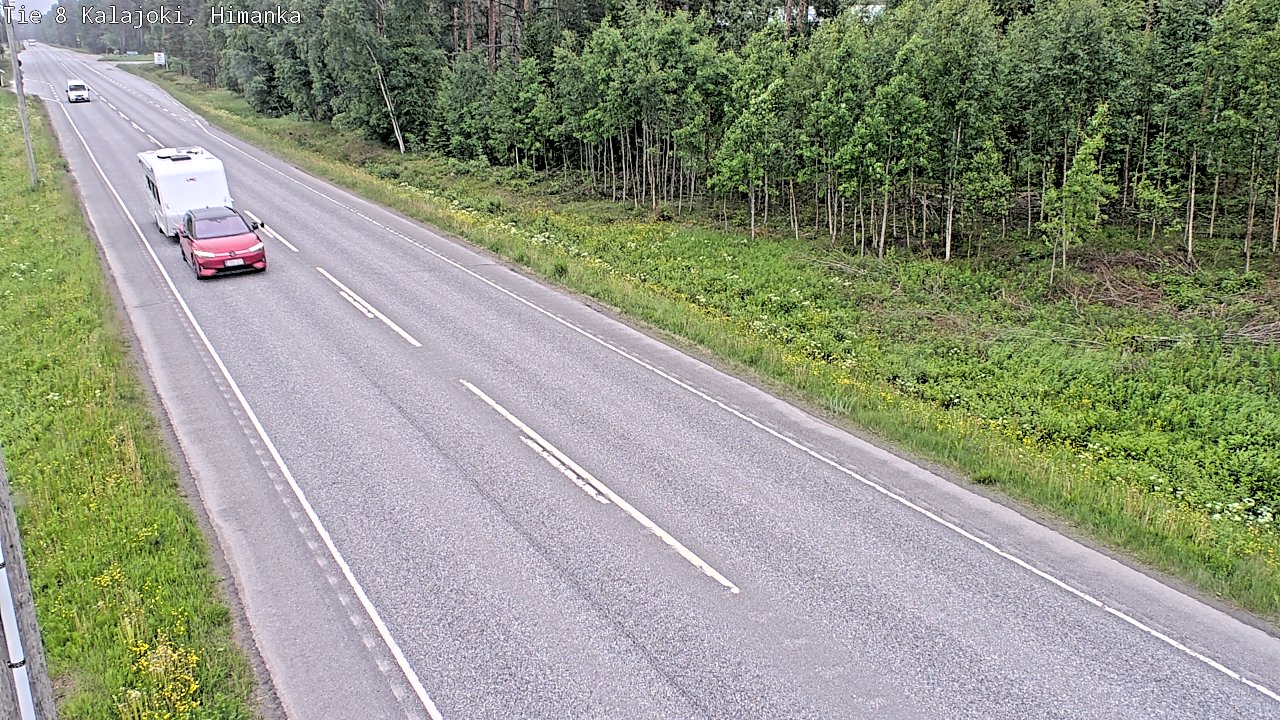 Kelikamerat Kuva Tie 8 Kalajoki, Himanka, Kalajoki, Pohjois-Pohjanmaa
