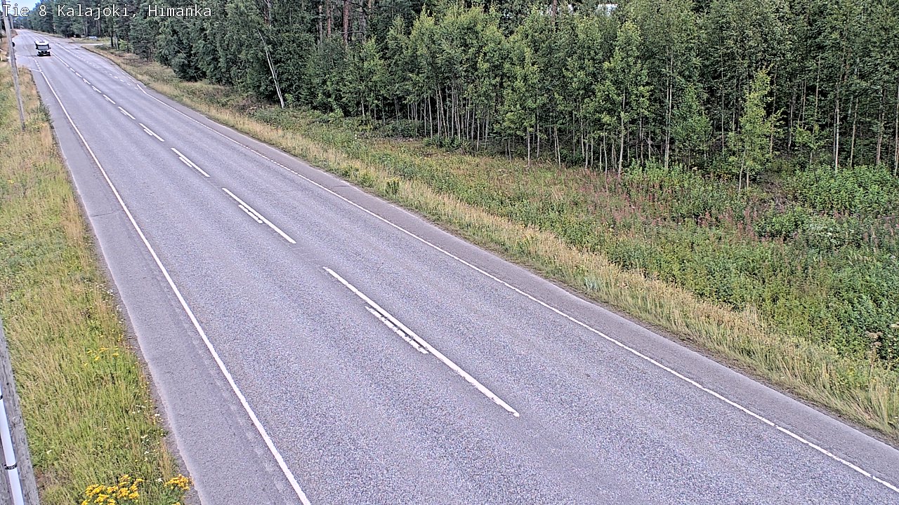Weather Camera Image Väg 8 Kalajoki, Himango, Kalajoki, Pohjois-Pohjanmaa