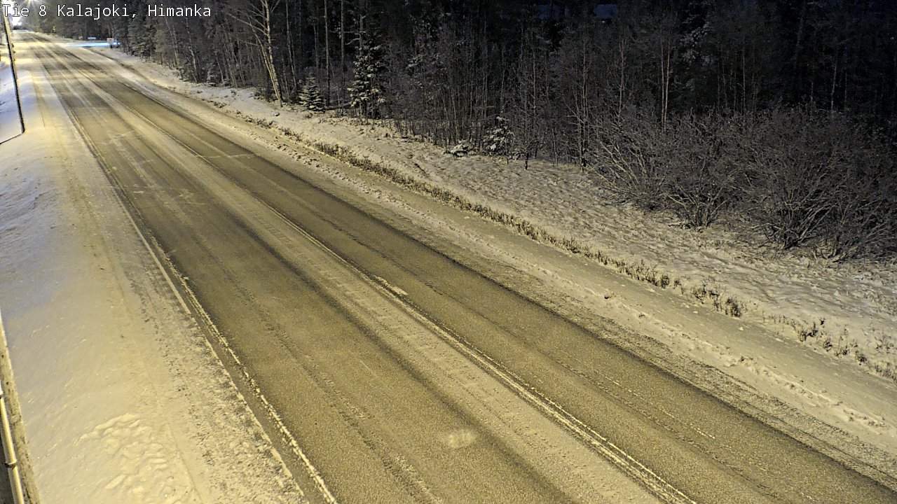 Weather Camera Image Road 8 Kalajoki, Himanka, Kalajoki, Pohjois-Pohjanmaa