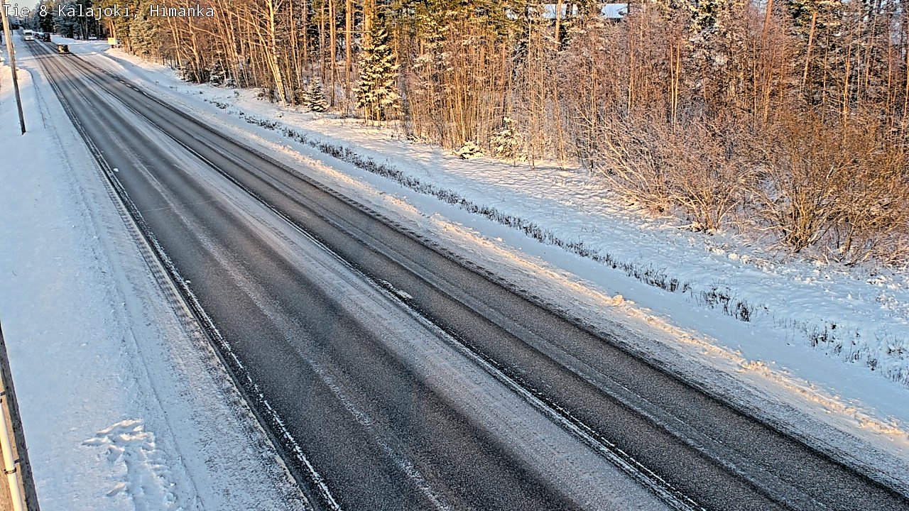 Weather Camera Image Road 8 Kalajoki, Himanka, Kalajoki, Pohjois-Pohjanmaa
