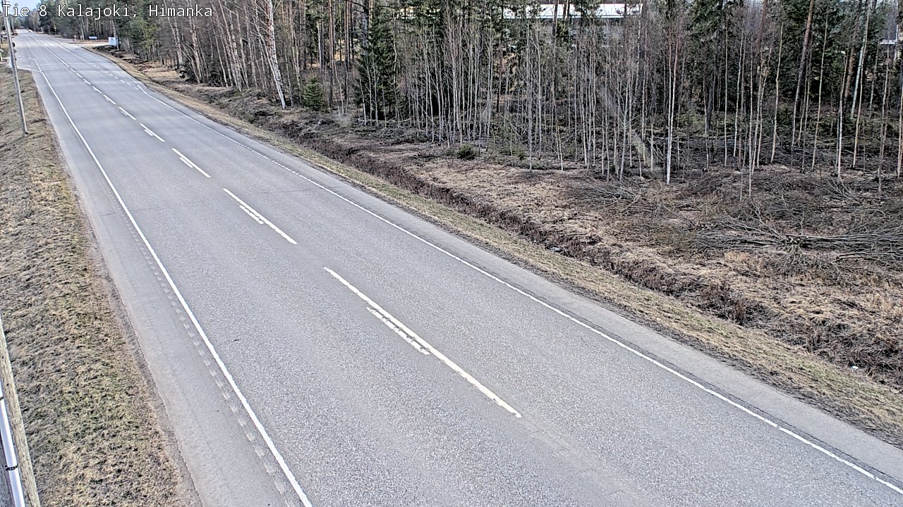 Weather Camera Image Väg 8 Kalajoki, Himango, Kalajoki, Pohjois-Pohjanmaa