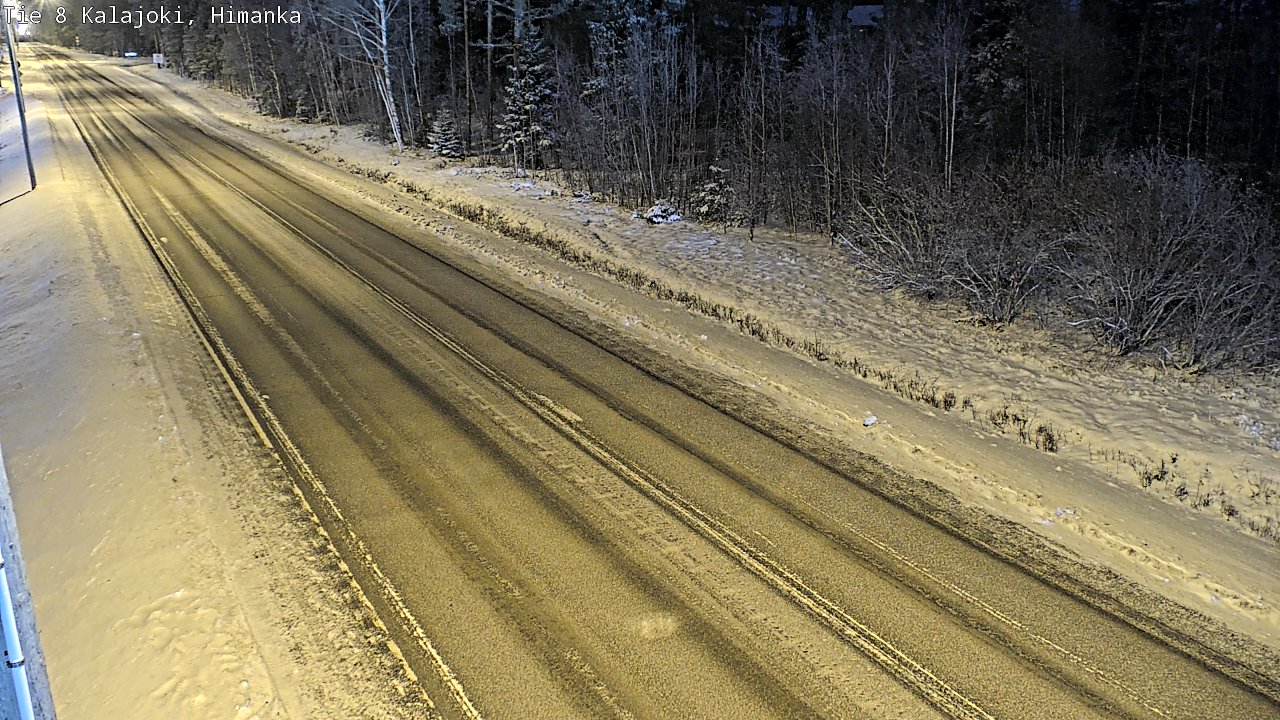 Weather Camera Image Väg 8 Kalajoki, Himango, Kalajoki, Pohjois-Pohjanmaa