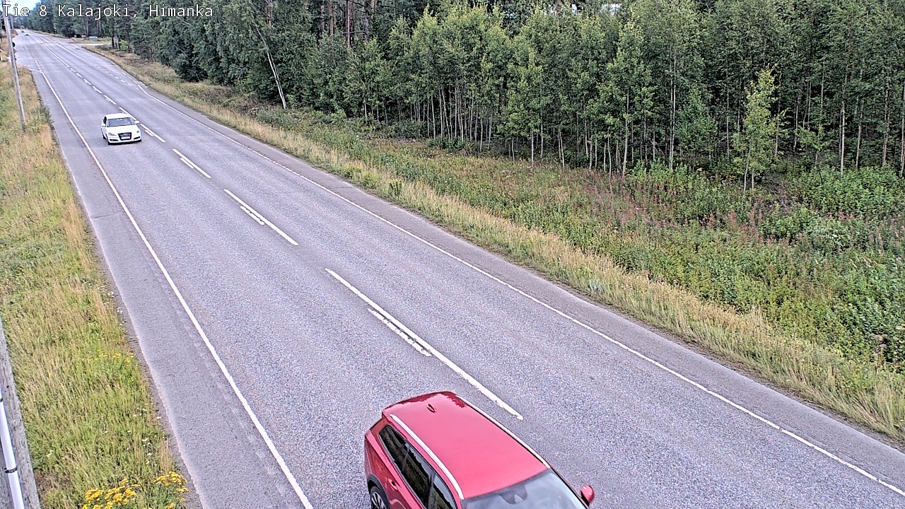 Weather Camera Image Road 8 Kalajoki, Himanka, Kalajoki, Pohjois-Pohjanmaa