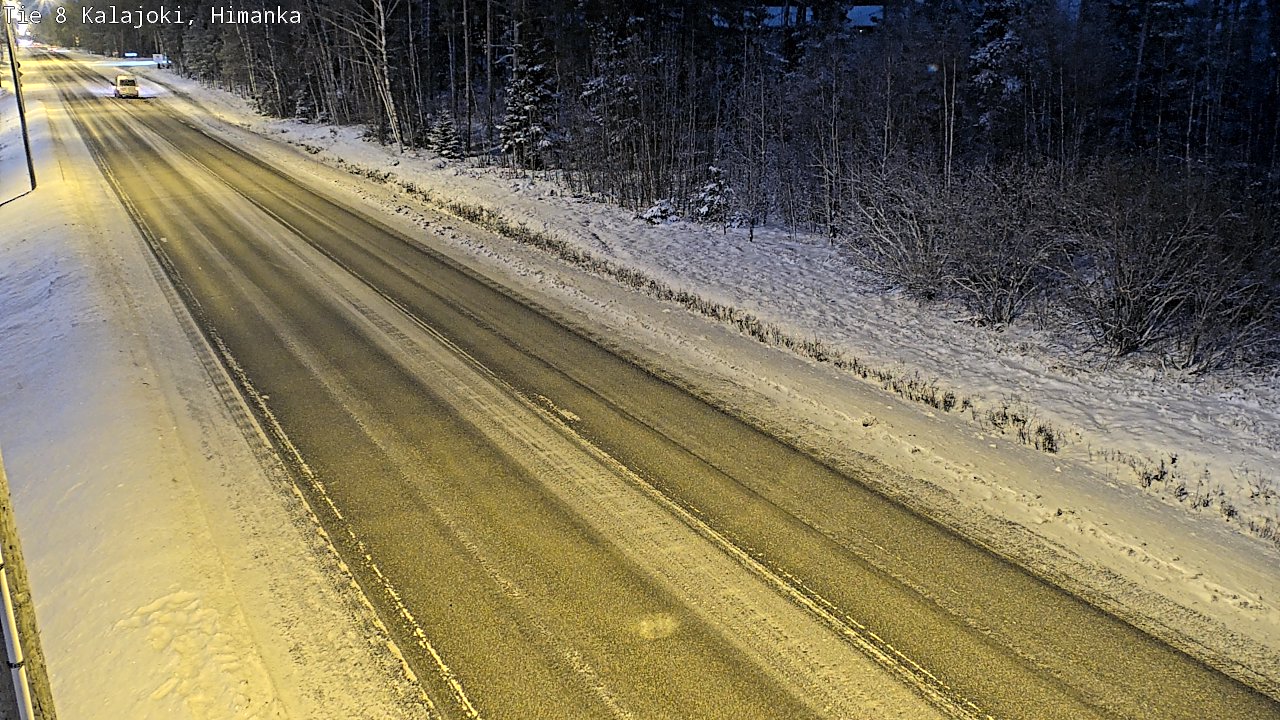 Weather Camera Image Road 8 Kalajoki, Himanka, Kalajoki, Pohjois-Pohjanmaa