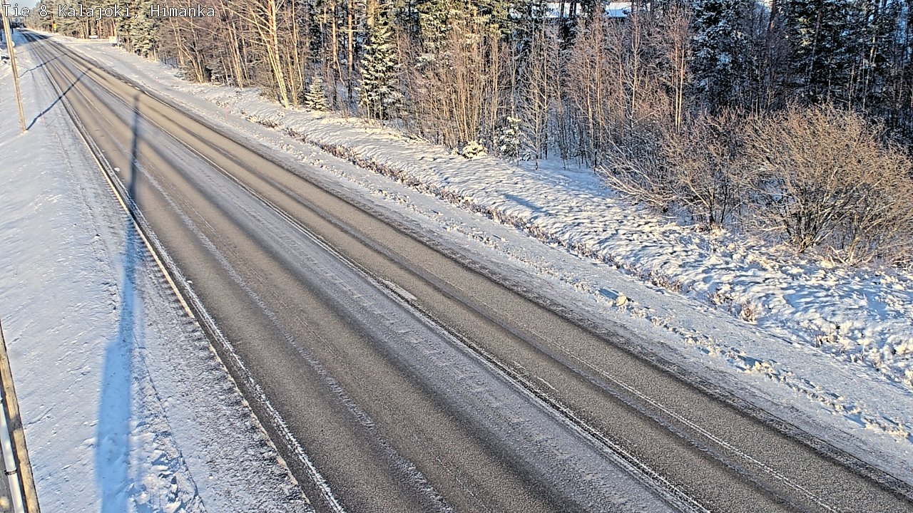 Weather Camera Image Väg 8 Kalajoki, Himango, Kalajoki, Pohjois-Pohjanmaa