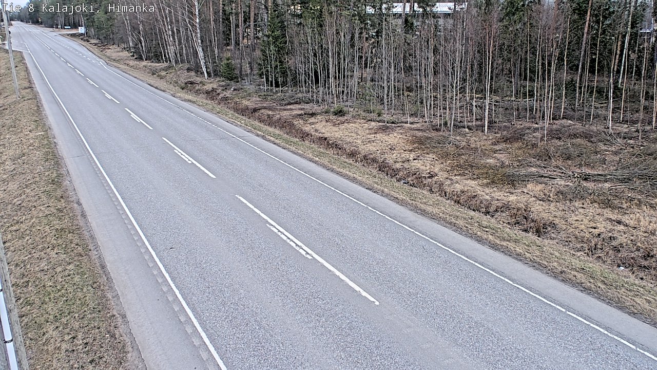 Weather Camera Image Väg 8 Kalajoki, Himango, Kalajoki, Pohjois-Pohjanmaa
