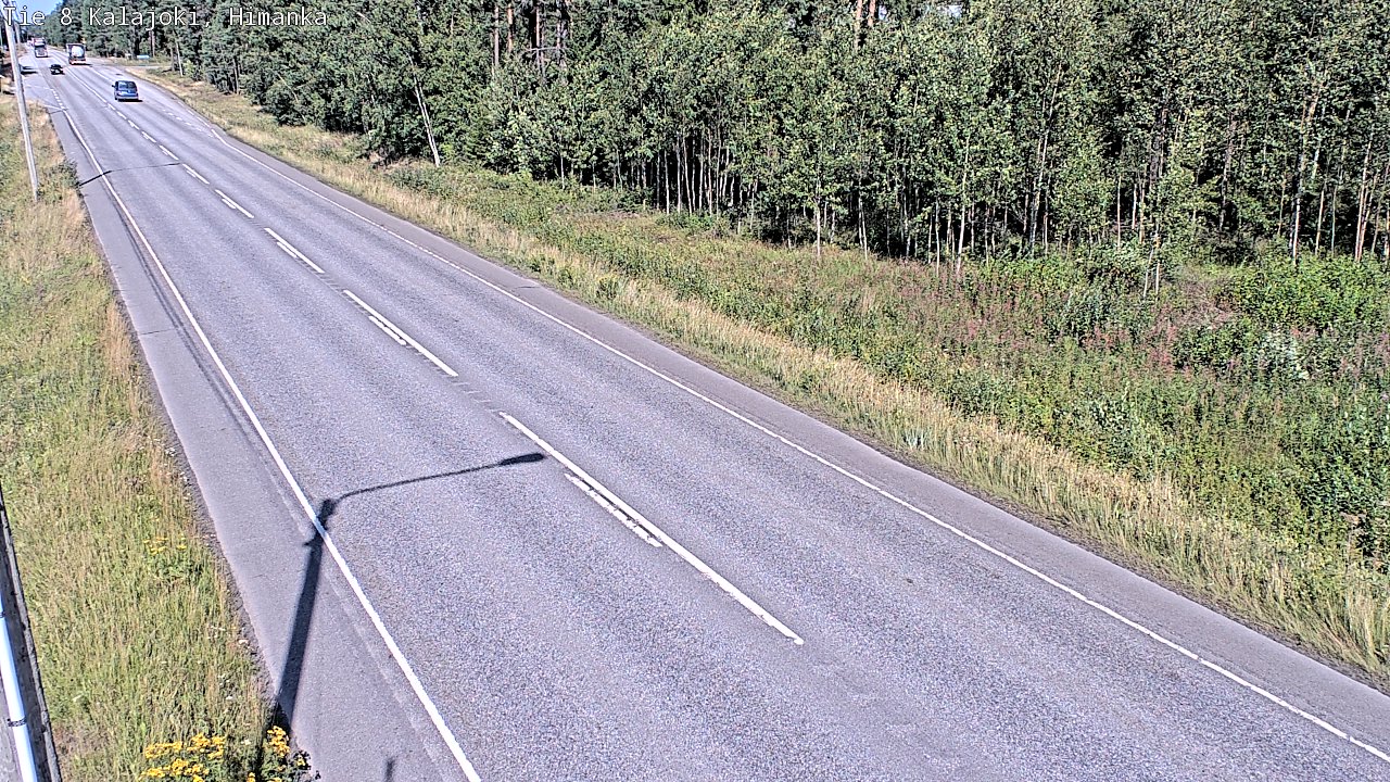 Weather Camera Image Road 8 Kalajoki, Himanka, Kalajoki, Pohjois-Pohjanmaa
