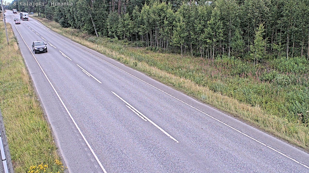 Weather Camera Image Road 8 Kalajoki, Himanka, Kalajoki, Pohjois-Pohjanmaa
