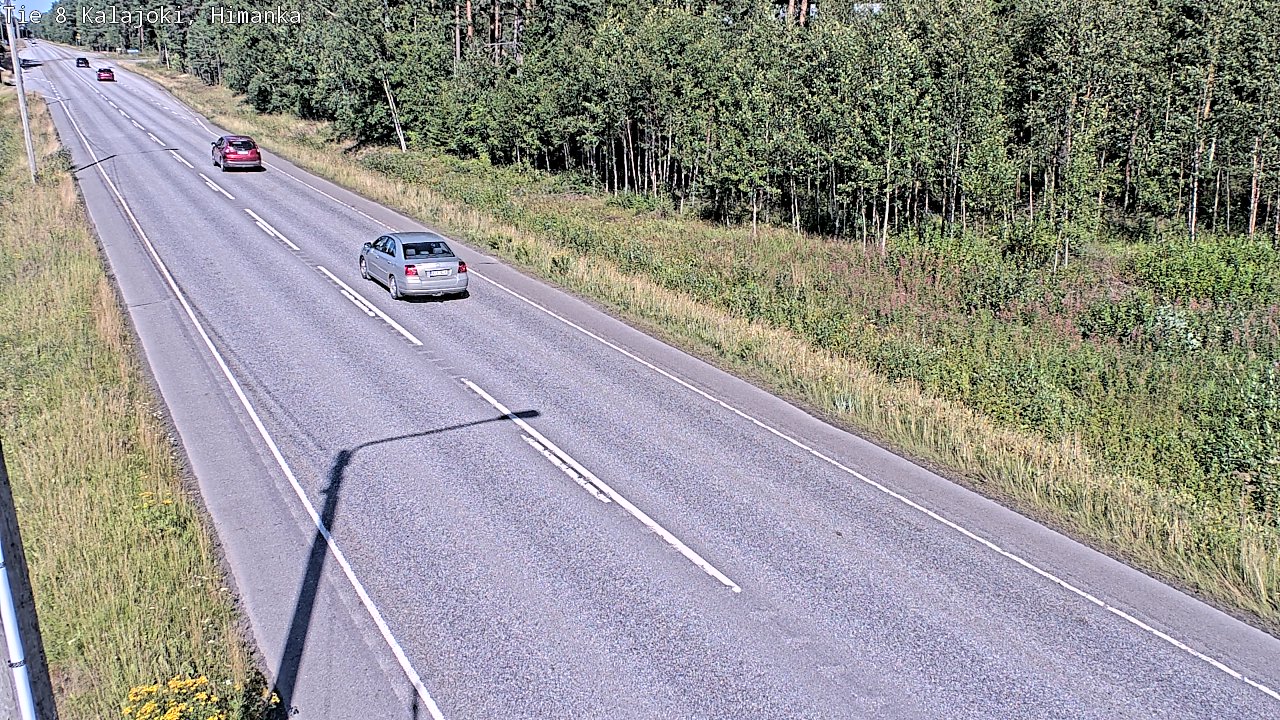 Weather Camera Image Road 8 Kalajoki, Himanka, Kalajoki, Pohjois-Pohjanmaa