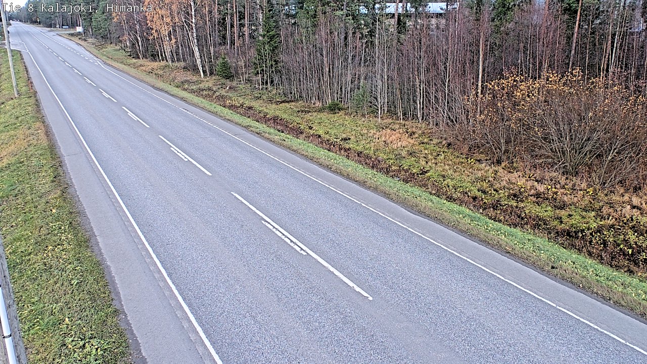 Kelikamerat Kuva Tie 8 Kalajoki, Himanka, Kalajoki, Pohjois-Pohjanmaa