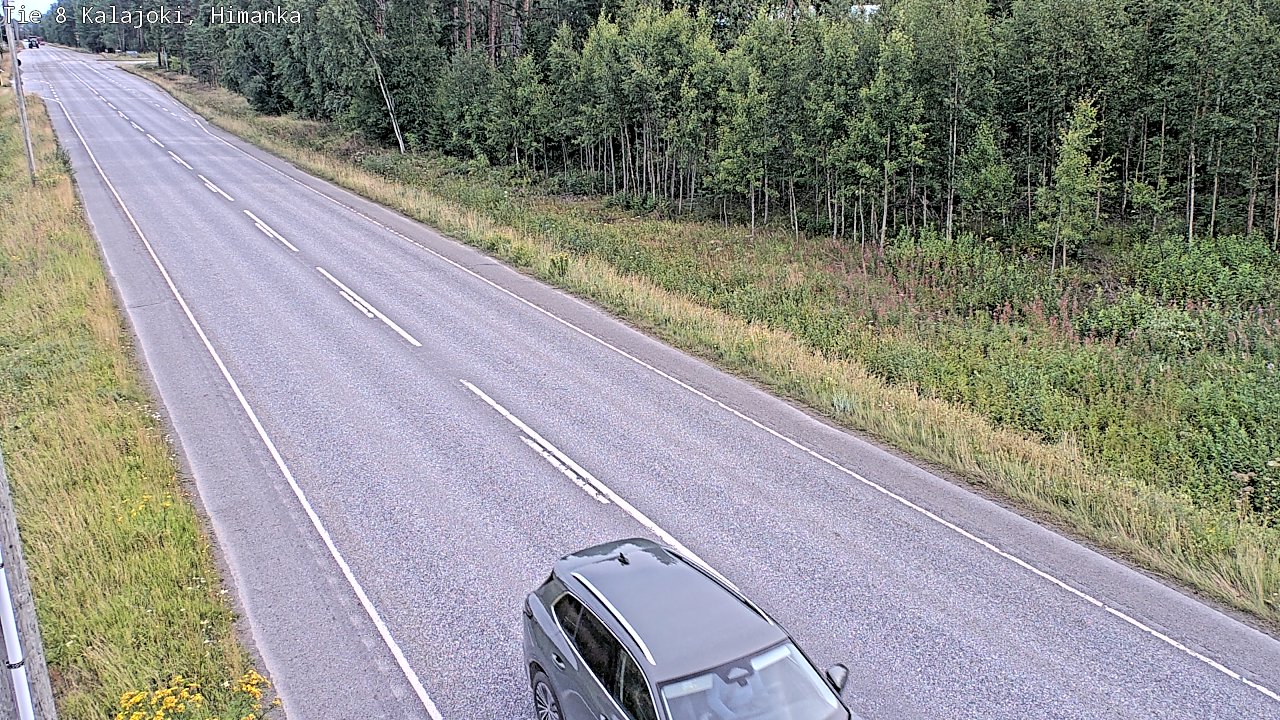 Weather Camera Image Road 8 Kalajoki, Himanka, Kalajoki, Pohjois-Pohjanmaa