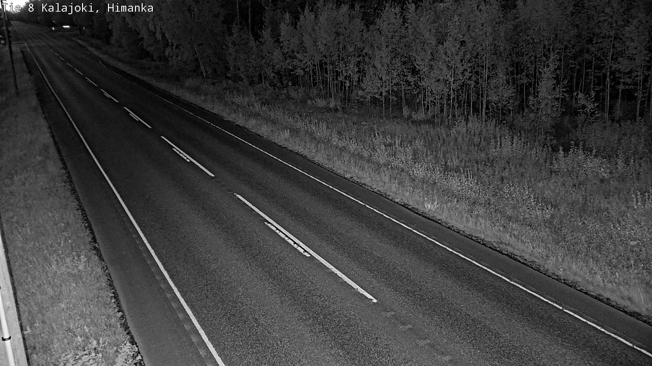 Weather Camera Image Road 8 Kalajoki, Himanka, Kalajoki, Pohjois-Pohjanmaa