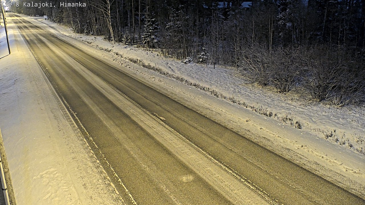 Weather Camera Image Road 8 Kalajoki, Himanka, Kalajoki, Pohjois-Pohjanmaa