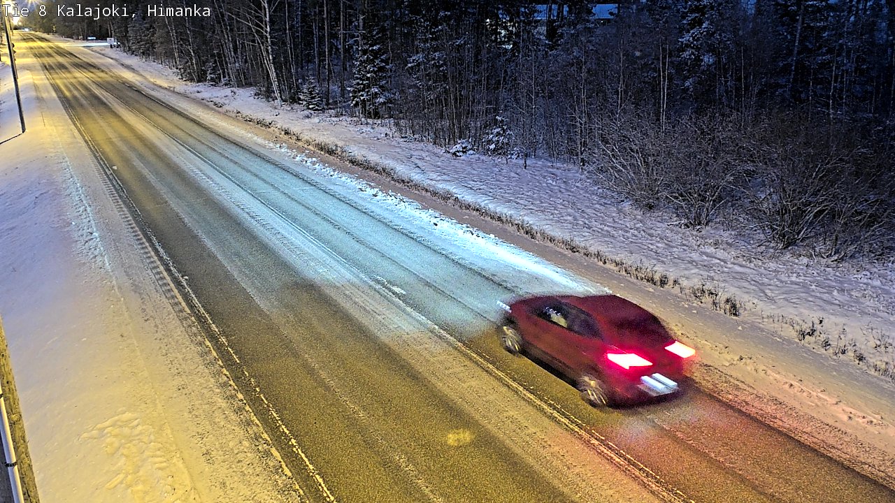 Weather Camera Image Road 8 Kalajoki, Himanka, Kalajoki, Pohjois-Pohjanmaa