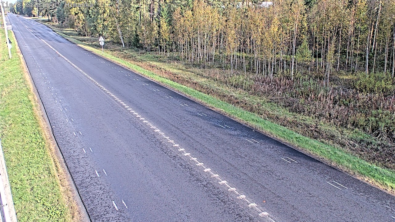 Kelikamerat Kuva Tie 8 Kalajoki, Himanka, Kalajoki, Pohjois-Pohjanmaa