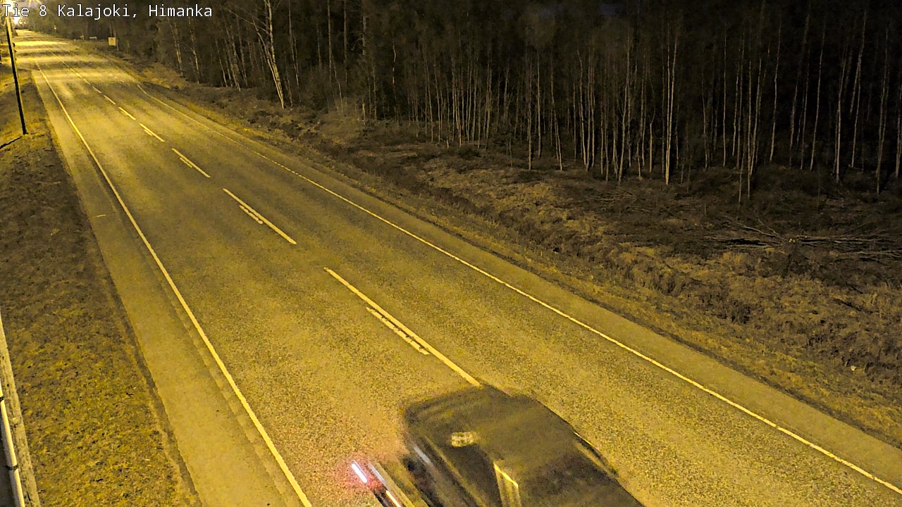 Weather Camera Image Road 8 Kalajoki, Himanka, Kalajoki, Pohjois-Pohjanmaa
