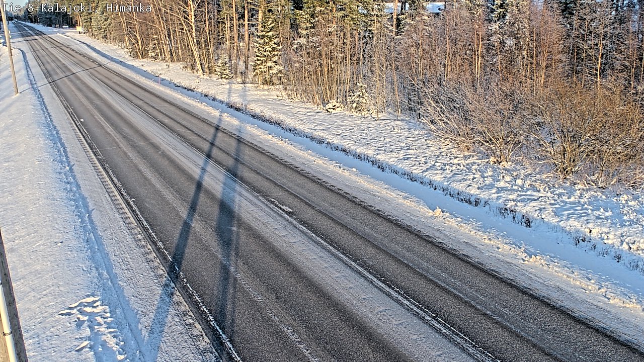 Weather Camera Image Road 8 Kalajoki, Himanka, Kalajoki, Pohjois-Pohjanmaa