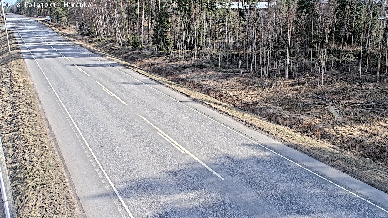 Kelikamerat Kuva Tie 8 Kalajoki, Himanka, Kalajoki, Pohjois-Pohjanmaa