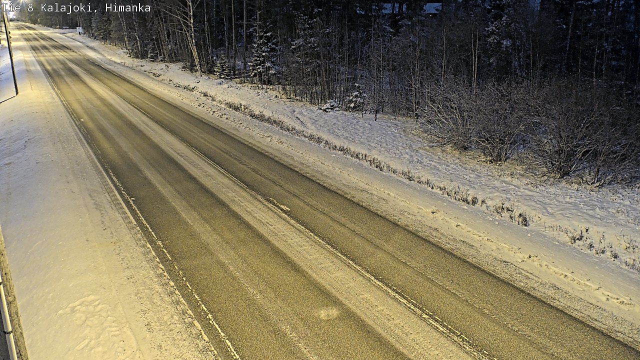 Weather Camera Image Road 8 Kalajoki, Himanka, Kalajoki, Pohjois-Pohjanmaa
