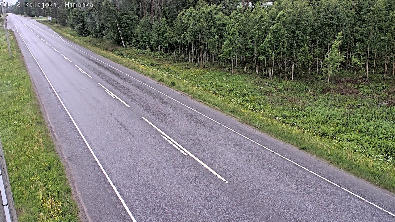 Kelikamerat Kuva Tie 8 Kalajoki, Himanka, Kalajoki, Pohjois-Pohjanmaa