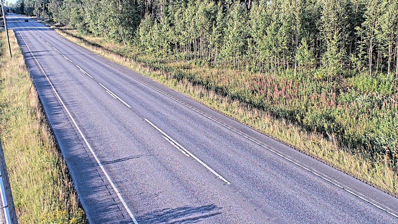 Weather Camera Image Road 8 Kalajoki, Himanka, Kalajoki, Pohjois-Pohjanmaa