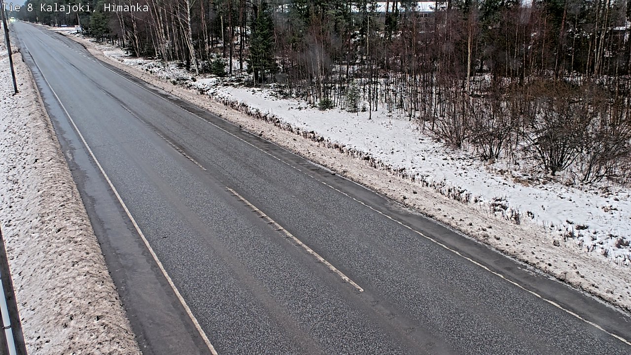 Weather Camera Image Väg 8 Kalajoki, Himango, Kalajoki, Pohjois-Pohjanmaa