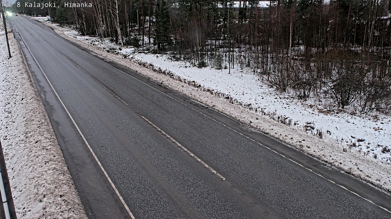 Weather Camera Image Väg 8 Kalajoki, Himango, Kalajoki, Pohjois-Pohjanmaa