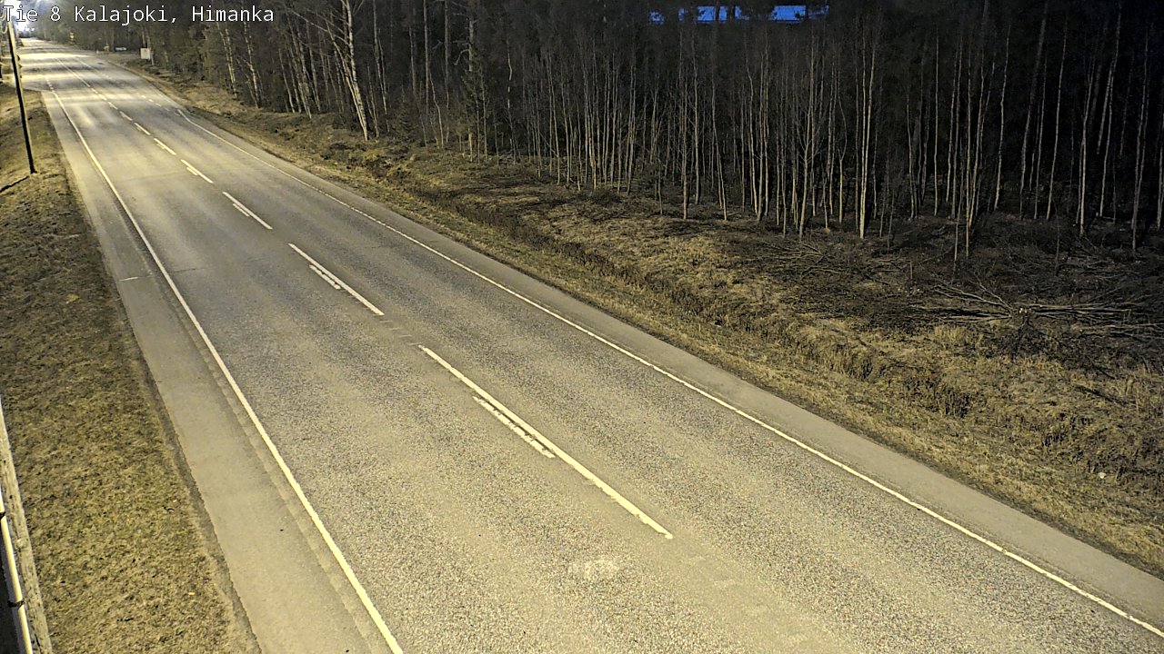 Weather Camera Image Väg 8 Kalajoki, Himango, Kalajoki, Pohjois-Pohjanmaa