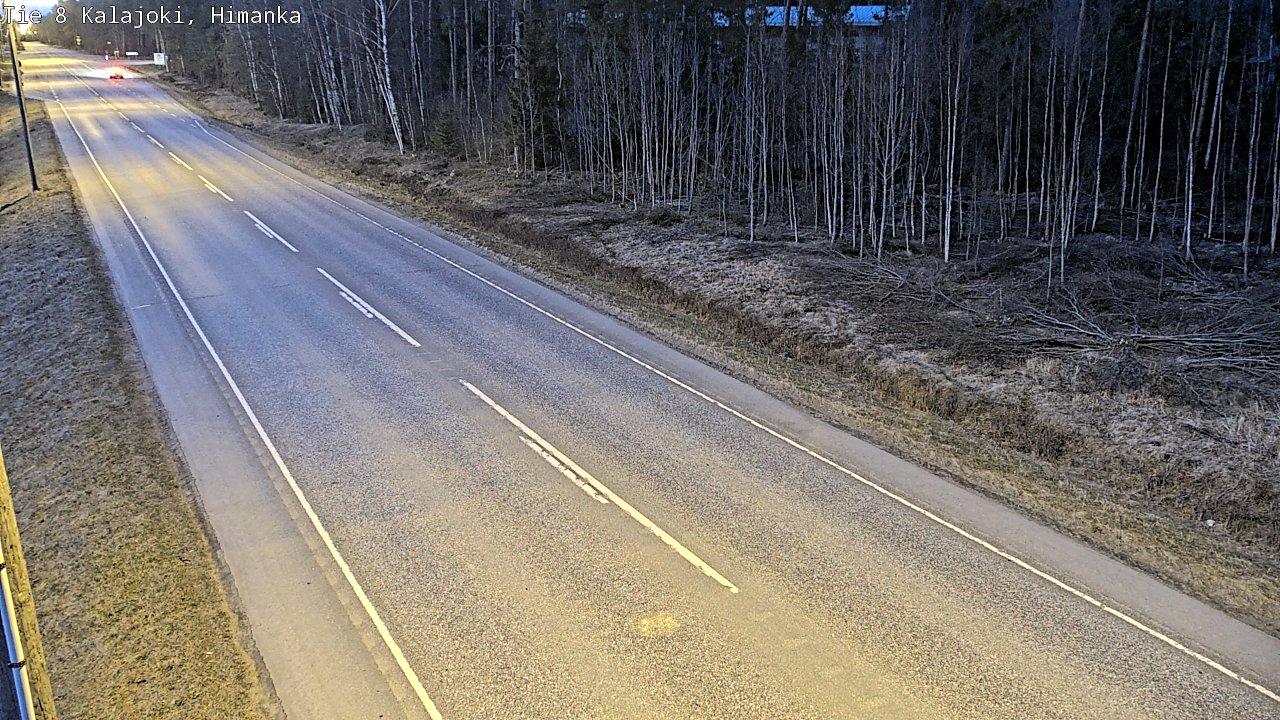 Weather Camera Image Väg 8 Kalajoki, Himango, Kalajoki, Pohjois-Pohjanmaa