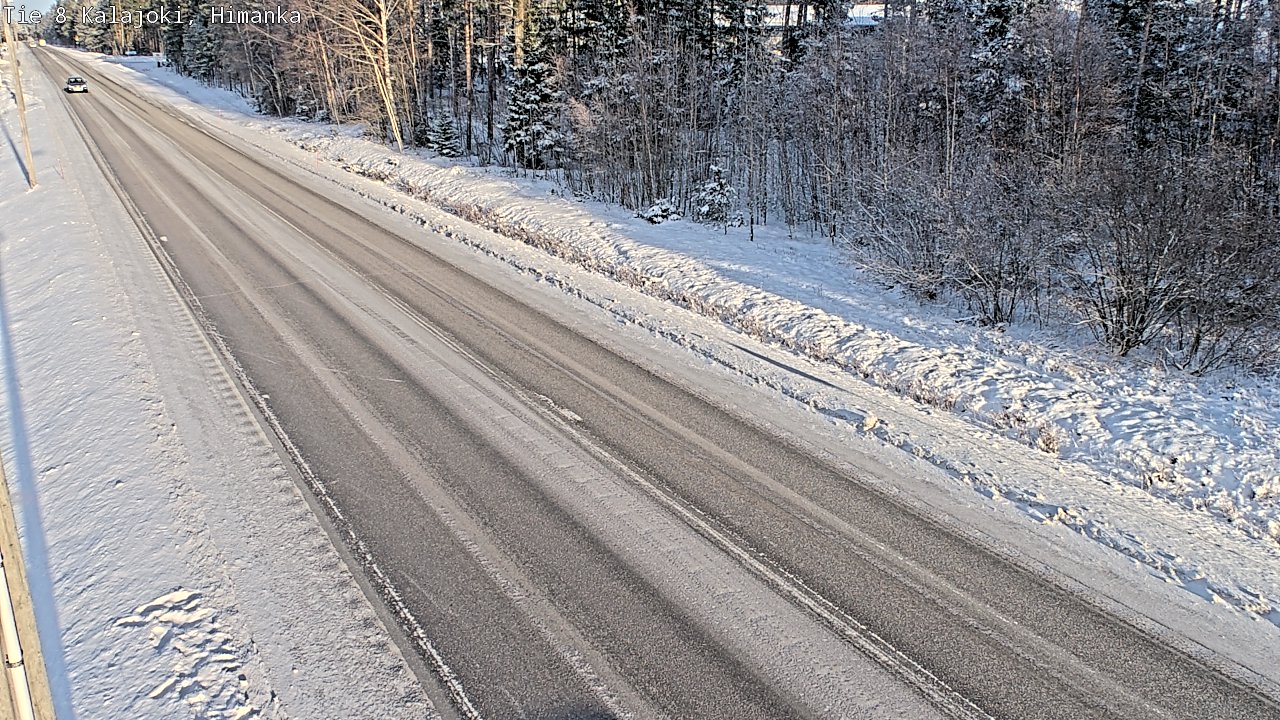 Weather Camera Image Road 8 Kalajoki, Himanka, Kalajoki, Pohjois-Pohjanmaa
