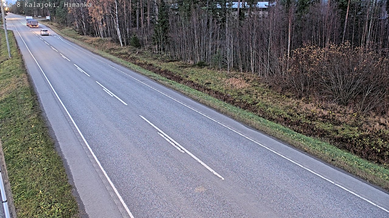 Kelikamerat Kuva Tie 8 Kalajoki, Himanka, Kalajoki, Pohjois-Pohjanmaa